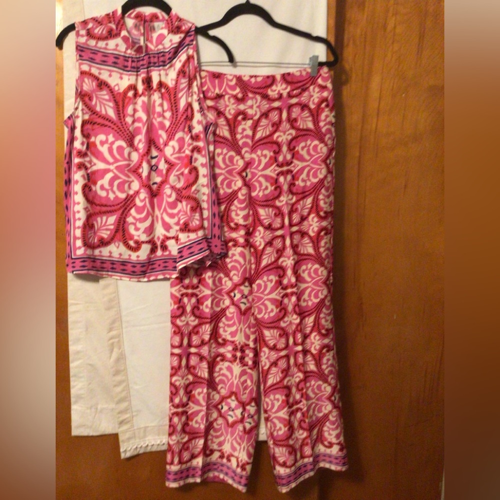JOIE AND RACHEL ZOE PANT SET SZ M